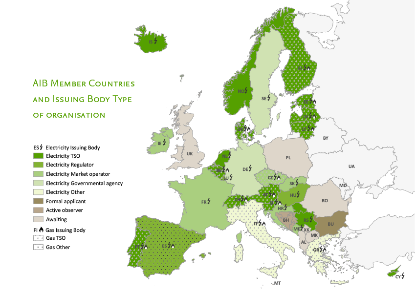 AIB map members observers November 2022