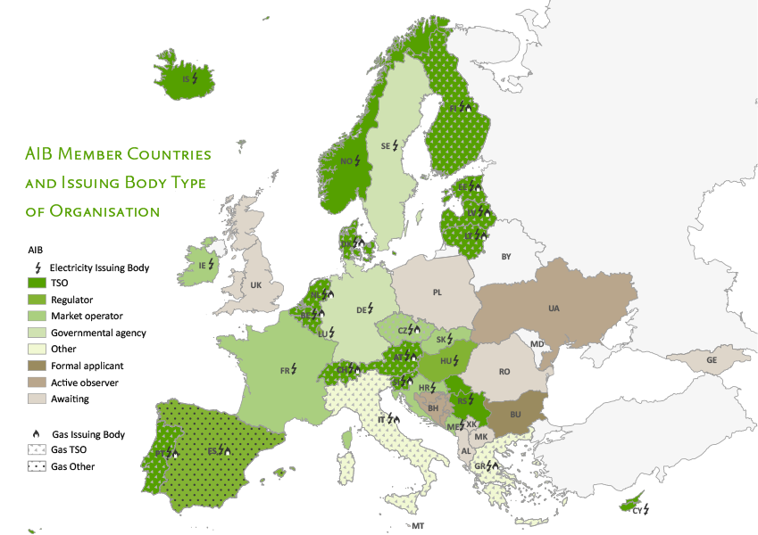 AIB map members observers January 2023